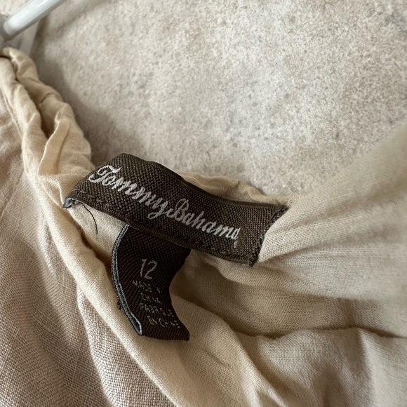 Tommy Bahama Linen Riffled Skirt Size 12 - Picture 5 of 5